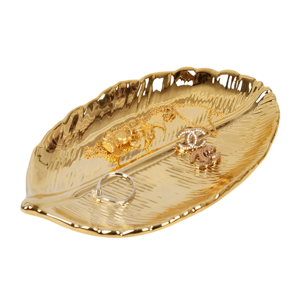 ChirolServ Lova Gold Ceramic Storage Box